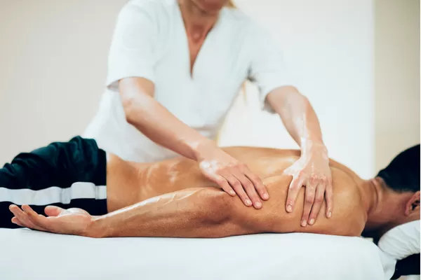 Sports massage at Sinead home service spa